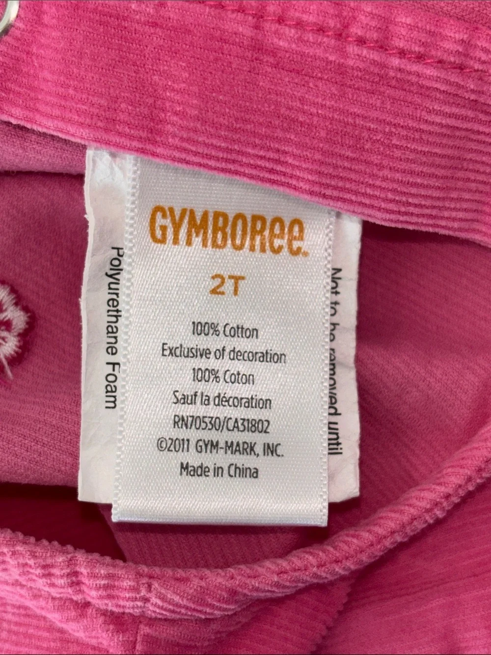 Gymboree size 2t